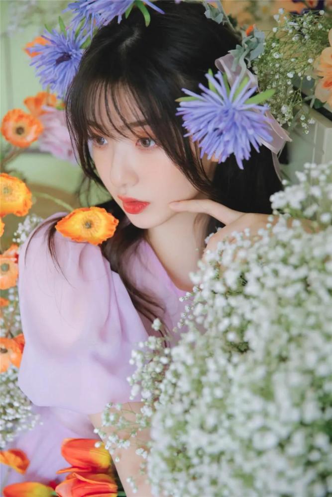 漂亮姐姐丨元气满满花仙子小姐姐