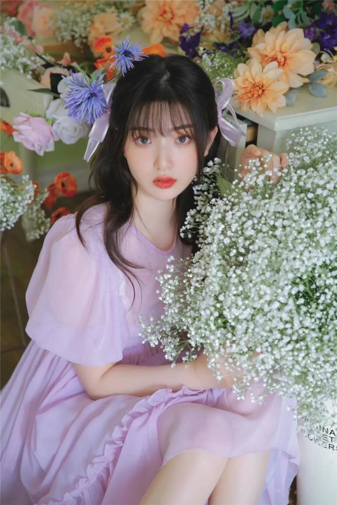 漂亮姐姐丨元气满满花仙子小姐姐