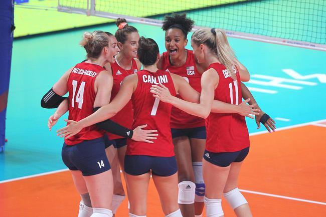 美国女排本来是世界排名第一的球队我们必须心服口服