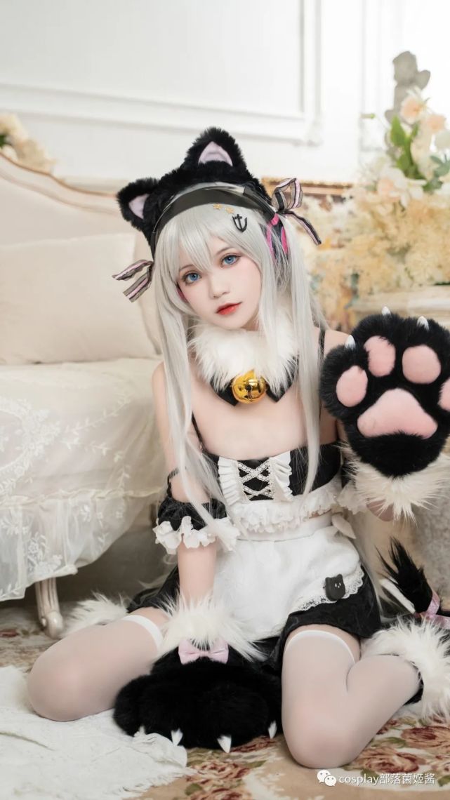 cos:67碧蓝航线哈曼兽耳喵喵拳cos@九漓