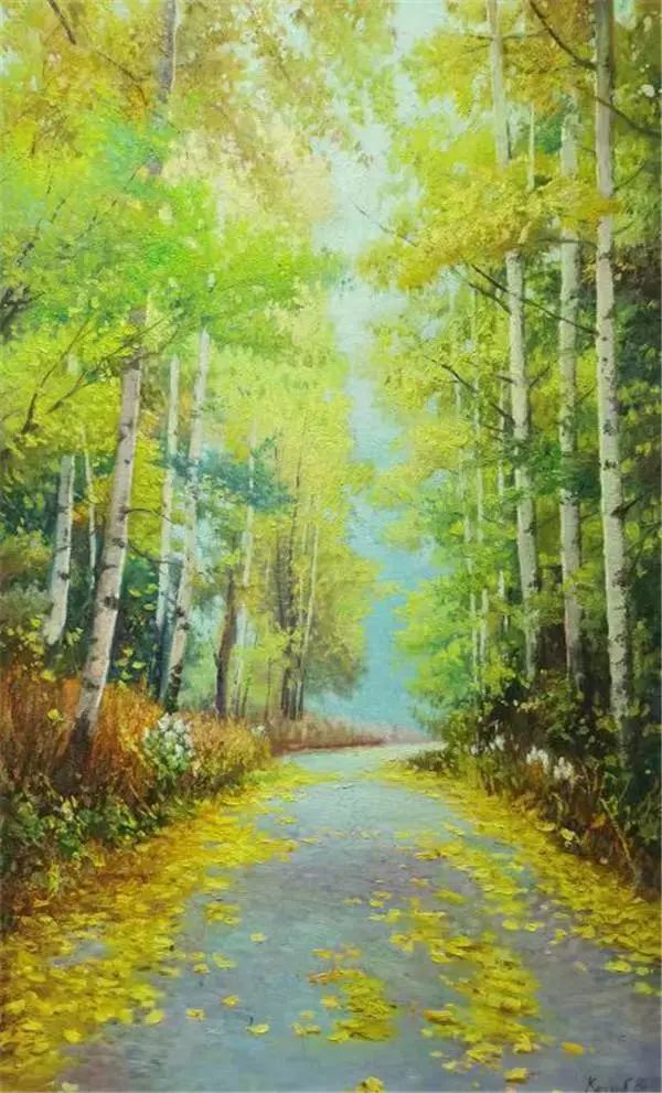 再现异域迷人风光|哈尔滨这场油画展,线上也能看_腾讯新闻