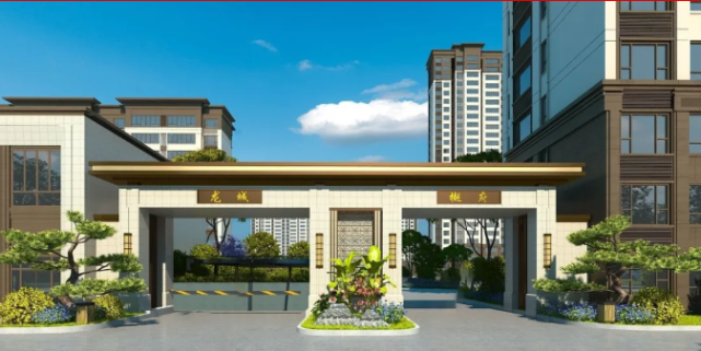 封顶大吉九巨龙在江苏丰县首个项目龙城樾府13楼荣耀封顶