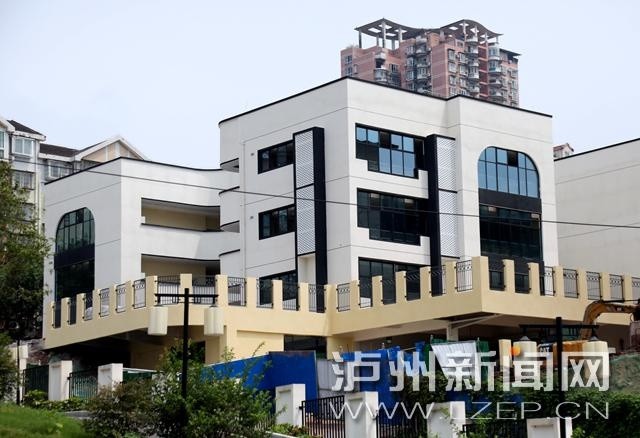 提供学位360余个!泸州市滨江幼儿园主体完工 预计8月底竣工投用