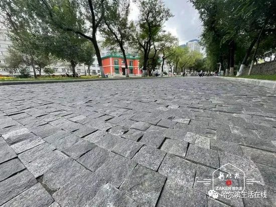 哈市道外区江畔改造工程已完成 处处美景处处画