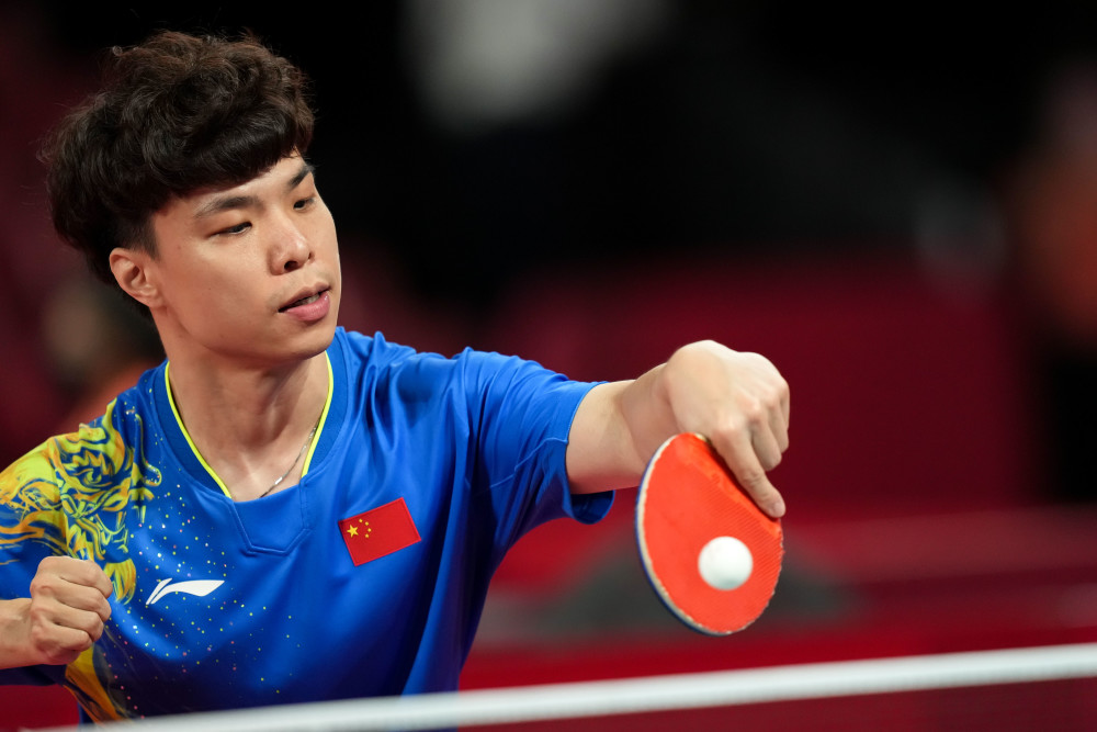 东京残奥会乒乓球中国选手陈超小组赛取胜