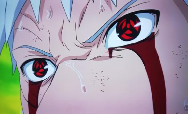 卡卡西用神威有多狠眼睛过度流血还要硬撑带土看了都害怕