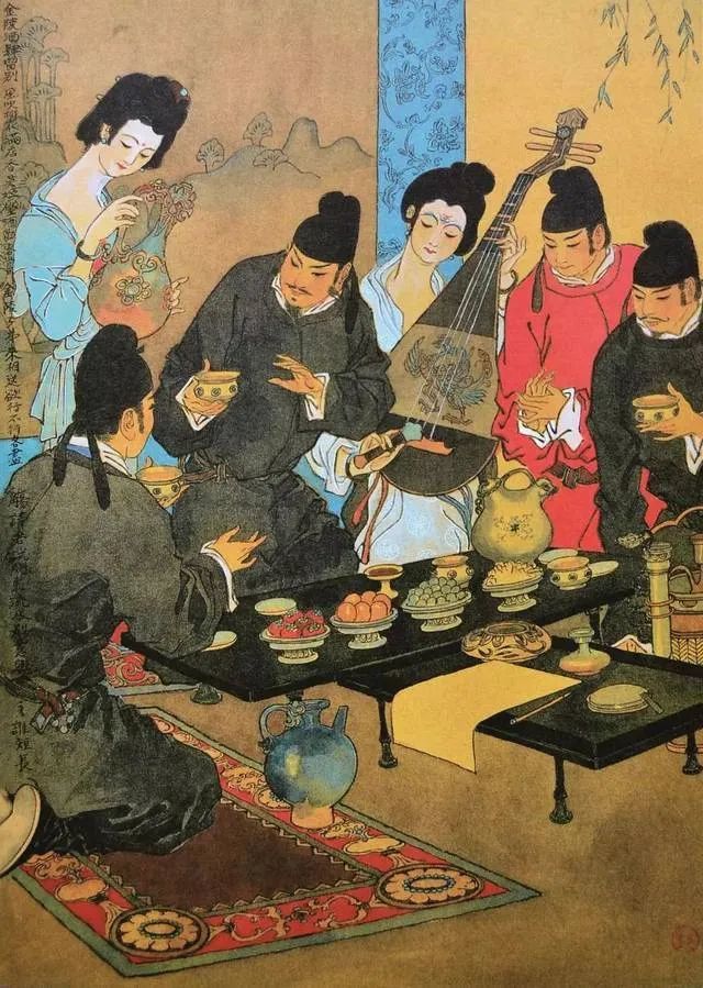 戏说古人与酒系列学会这几招唐代饮酒小常识教你在长安大街上跟李白