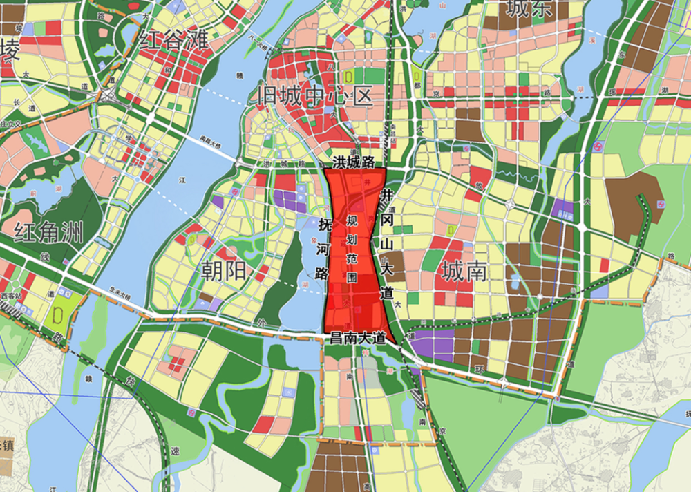 南昌新公布三大区域规划!住在这里的居民幸福了!_腾讯新闻