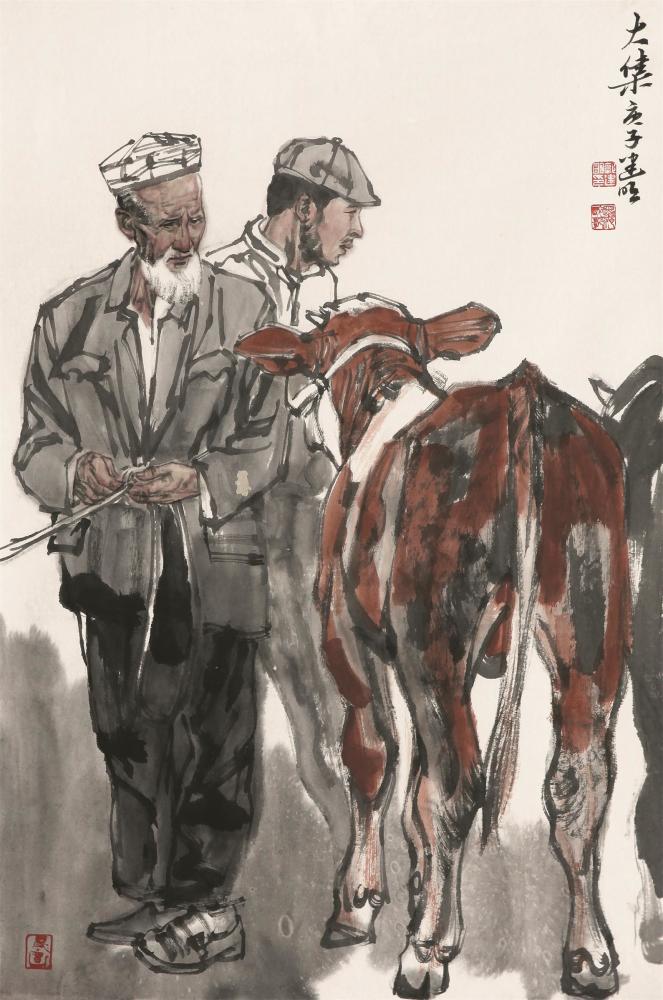 画家郭建明2021年作品系列1