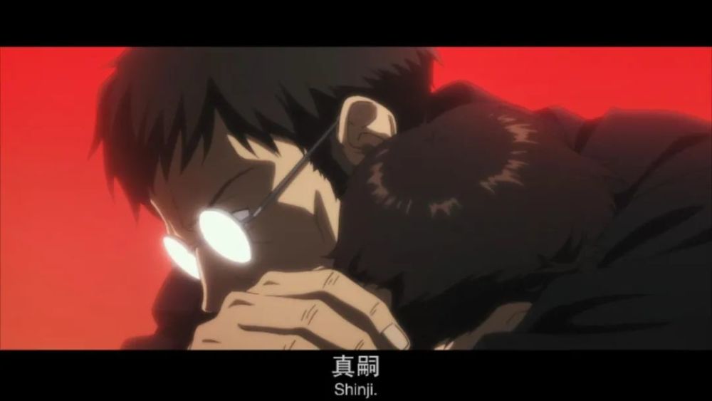 在最后的结局,真嗣与诸多重要角色一一惜别.