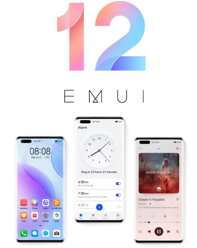 安卓鸿蒙双线发展华为正式发布emui12系统对标苹果ios15