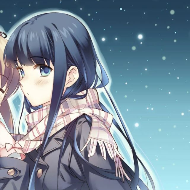 颜值绝美的动漫闺蜜头像