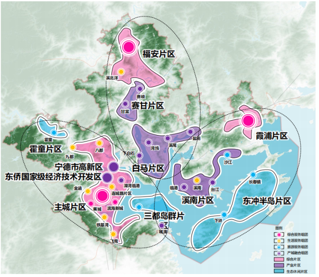 涉及3个区县纳入19个乡镇宁德市中心城区最新规划出炉有你老家吗
