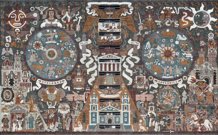 壁画中的墨西哥