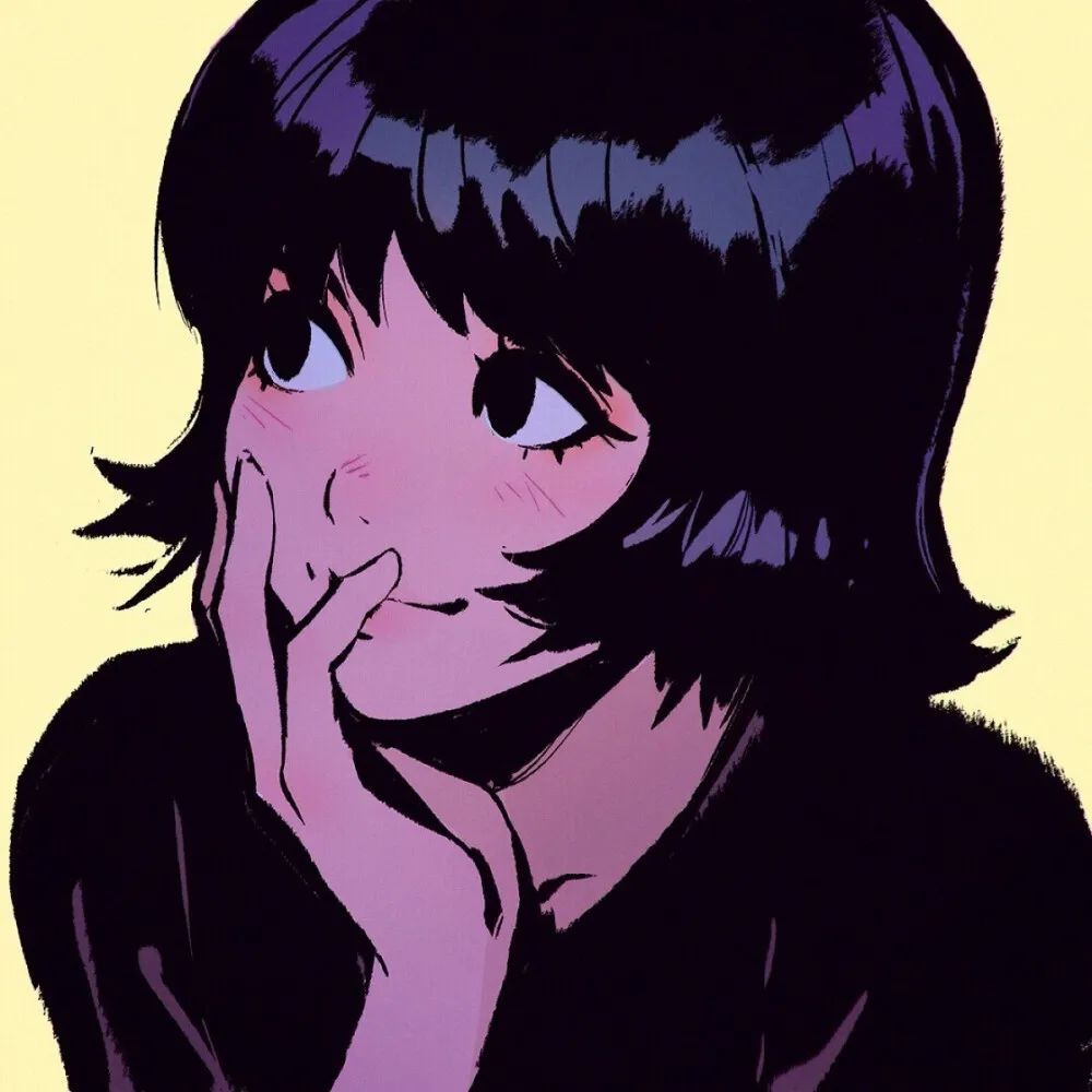 动漫头像人只有在被爱时才是玫瑰