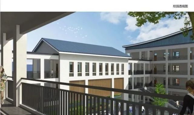 祁东高大上的公办小学 芙蓉学校建成9月投入使用