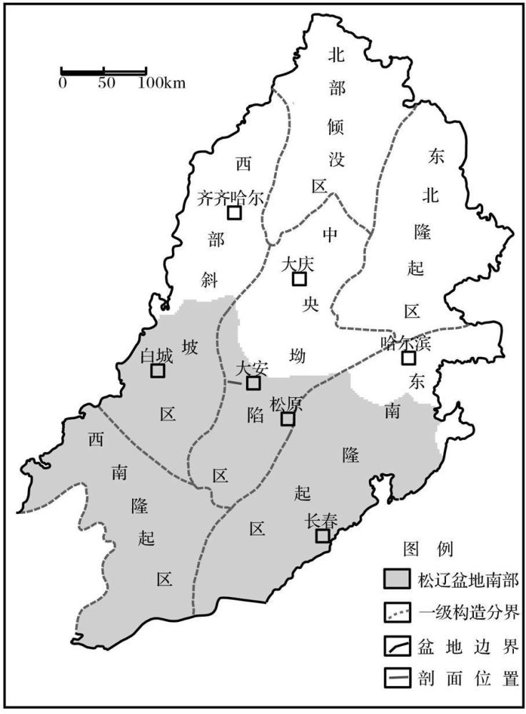 大庆油田地图图片