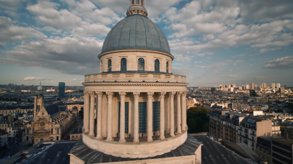 先賢祠(panthéon);協和廣場(place de la concorde);埃菲爾鐵塔(la