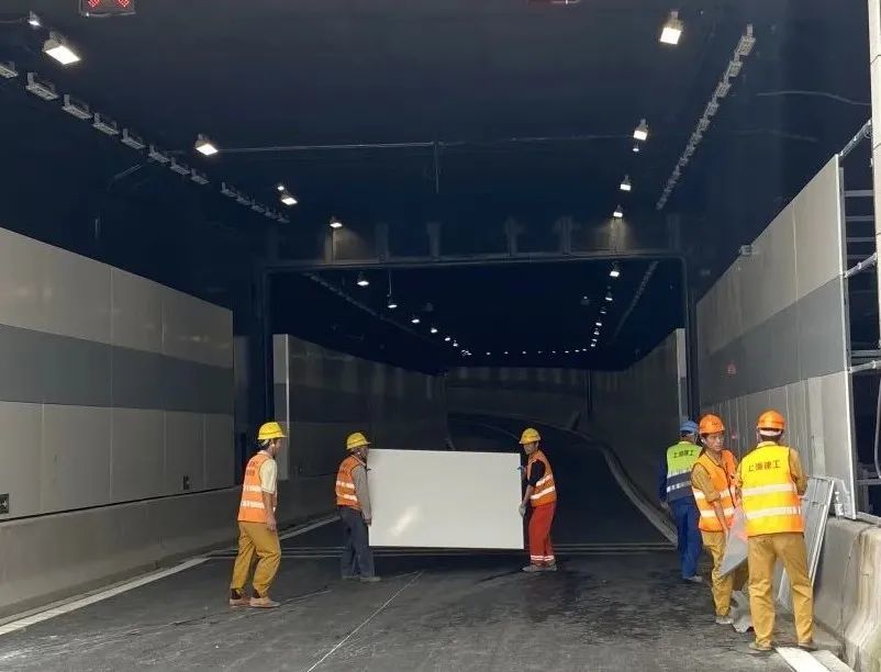 江浦路隧道即将完工!浦西浦东往返更便捷