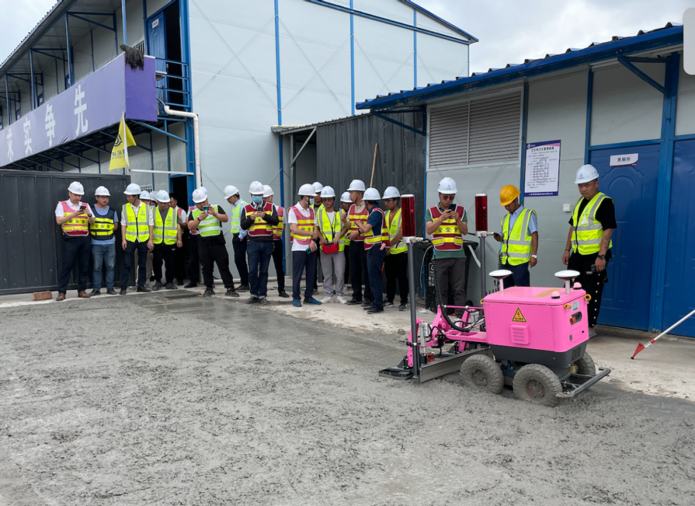 建筑机器人亮相碧桂园宁波项目,智慧造房时代已悄然而至