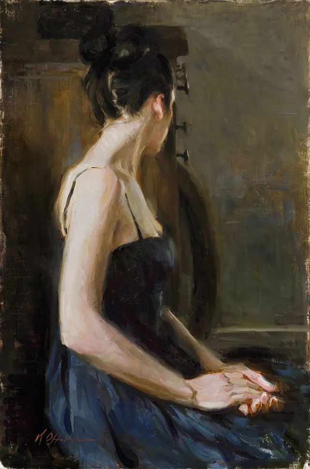 女画家卡伦·奥夫特,生活时光印象风!