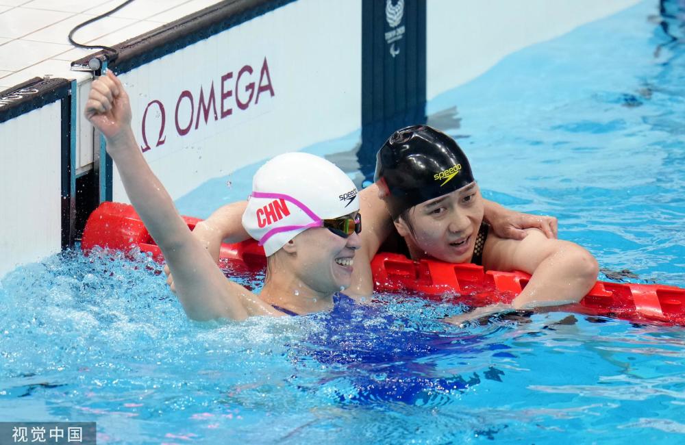 北京時間8月28日,東京殘奧會游泳比賽繼續進行,女子150米個人賽sm4