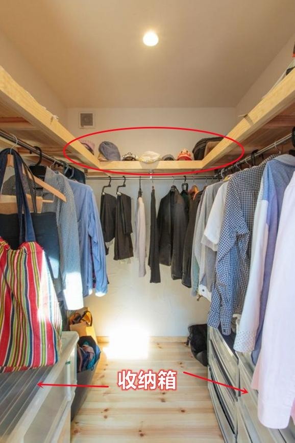 我承认,日本家庭的4种衣帽间设计,简单实用低成本值得我们借鉴