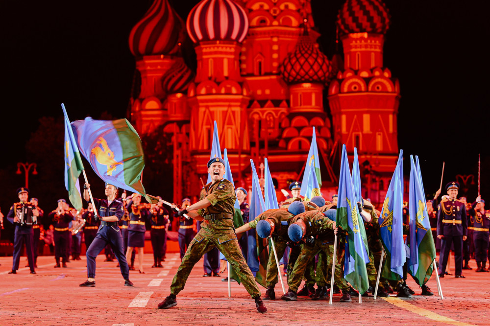 国际俄罗斯国际军乐节在莫斯科开幕