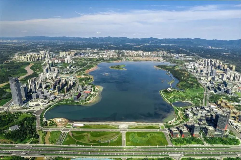 冲上热搜这样的天府新区你见过吗