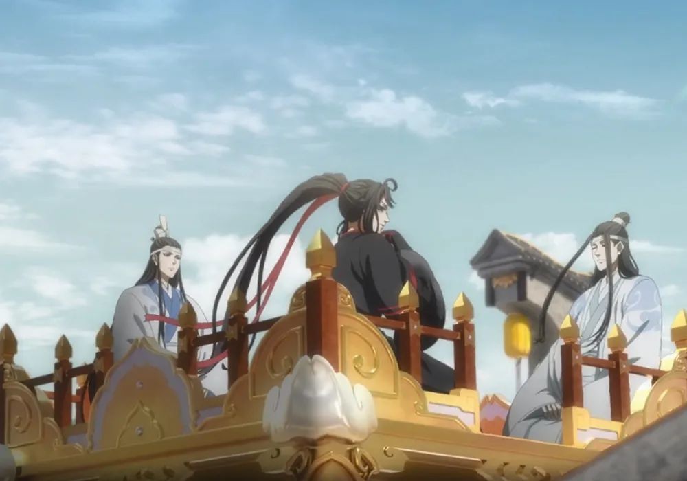 《魔道祖师》抹额绑手好甜,蓝大心情很复杂,金麟台还有电梯?