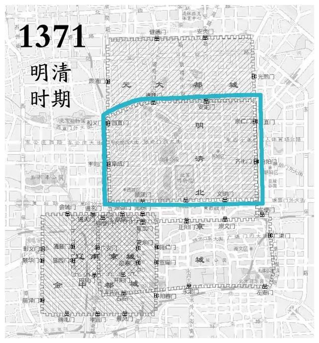 護城河的古今演變與北京內城的變遷