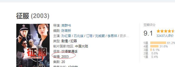 豆瓣评分排行榜电视剧_孙红雷豆瓣评分最高的五部电视剧,潜伏上榜