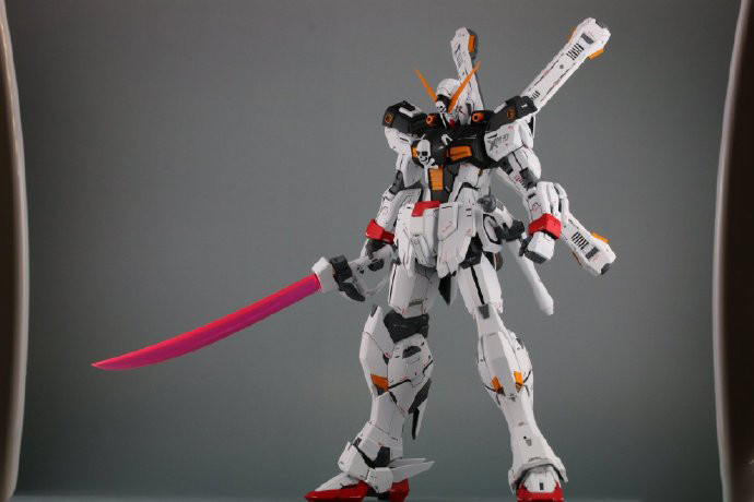 模玩控mg比例自由20高达模型改海盗高达