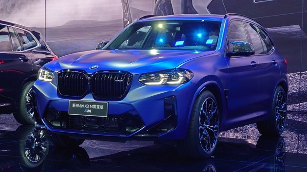 2021成都车展 宝马中期改款x3m正式亮相
