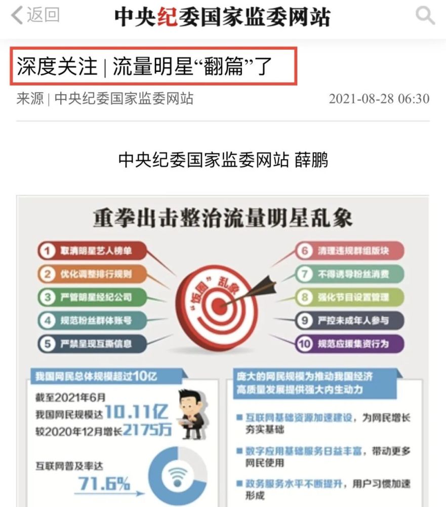 流量明星时代将被终结中央纪委重拳出击整治娱乐圈