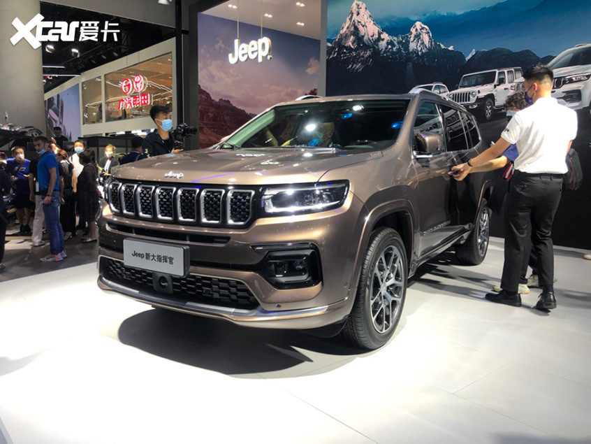 成都车展 新款jeep大指挥官售23.98万起