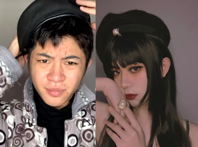 十大男网红女装寒王撞脸李准基艾比性别模糊而他美上热搜