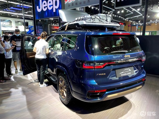 2021成都车展新款jeep大指挥官圣境版发布