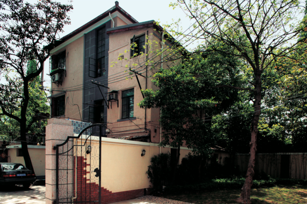 老建筑的上海故事建国西路598号风格前卫的现代派花园别墅