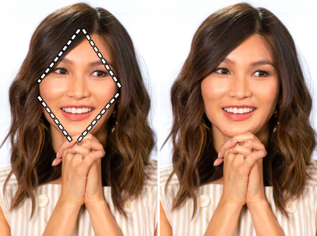 4种菱形脸的变美思路