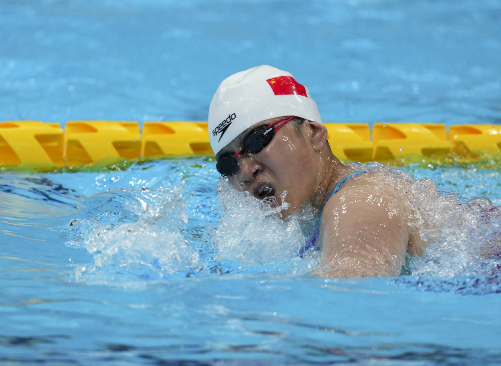(东京残奥会)游泳—姚攒获女子100米蛙泳sb4级铜牌