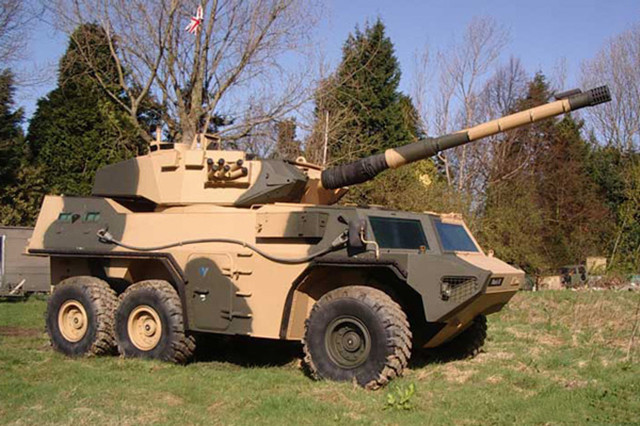 维克斯mk11毒蛇远程巡逻车火力与机动兼备的装甲运兵车