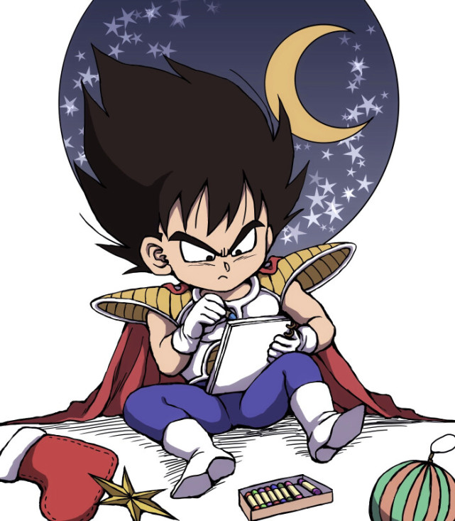 战斗民族,赛亚人有着十足的尚武精神,而贝吉塔又是贝吉塔王的大儿子