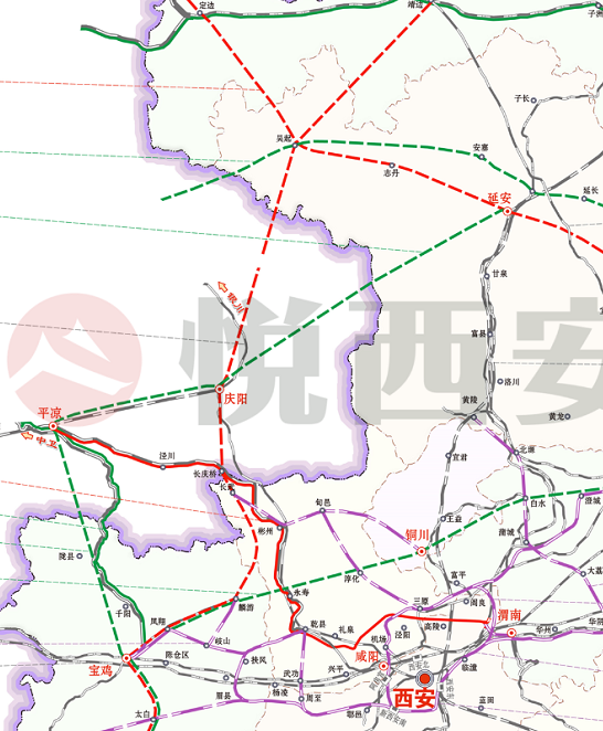 蘭太高鐵進入十四五規劃平涼慶陽鐵路建設迎來大發展