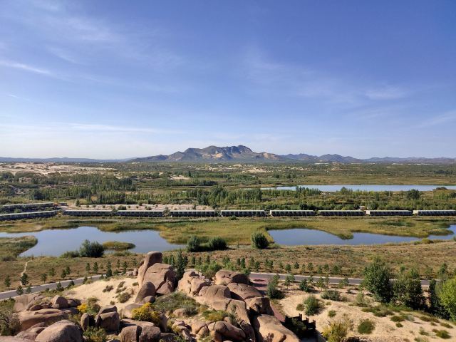 内蒙赤峰玉龙沙湖,中华第一龙的故乡,美丽草原神奇沙漠.|内蒙古|沙漠|