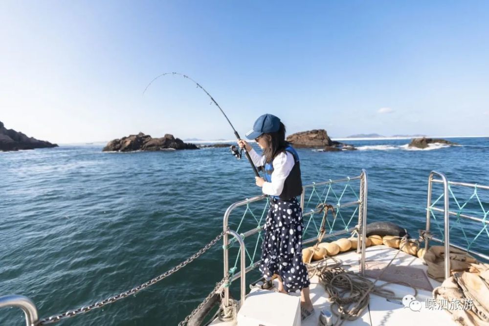 浙江少有的纯净海岛等你秋天来出海钓鱼