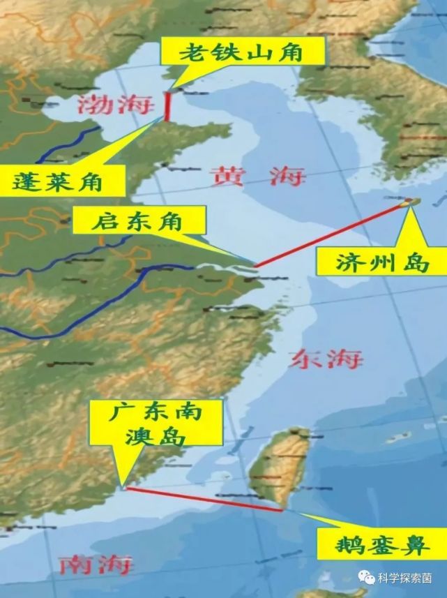 同是海水黄海和渤海交汇处为什么不相融