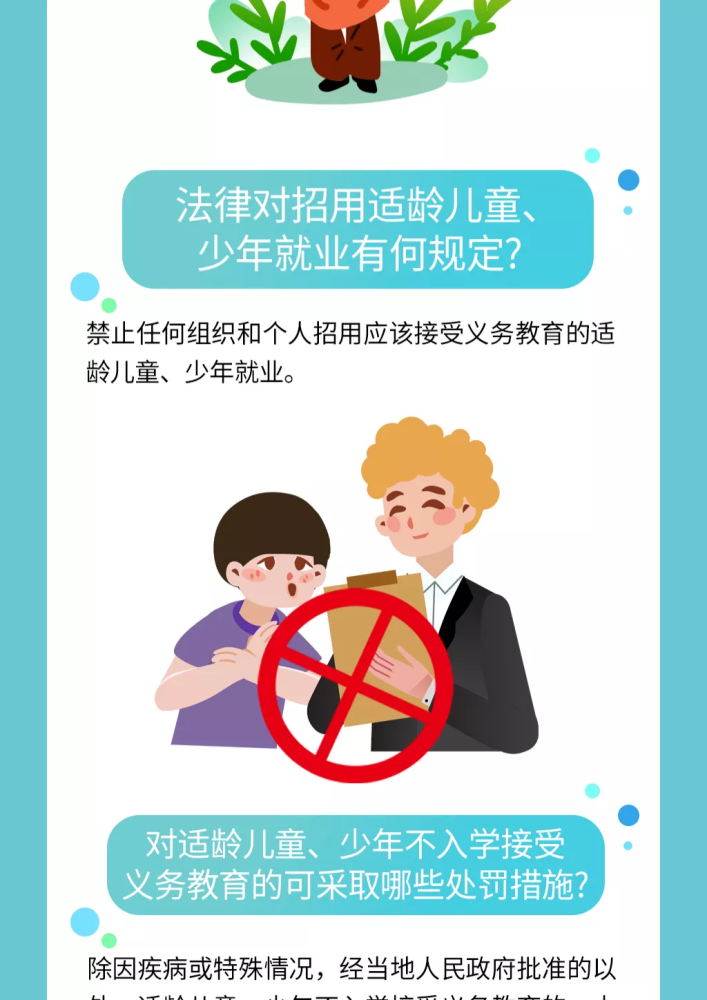 控辍保学一图了解义务教育