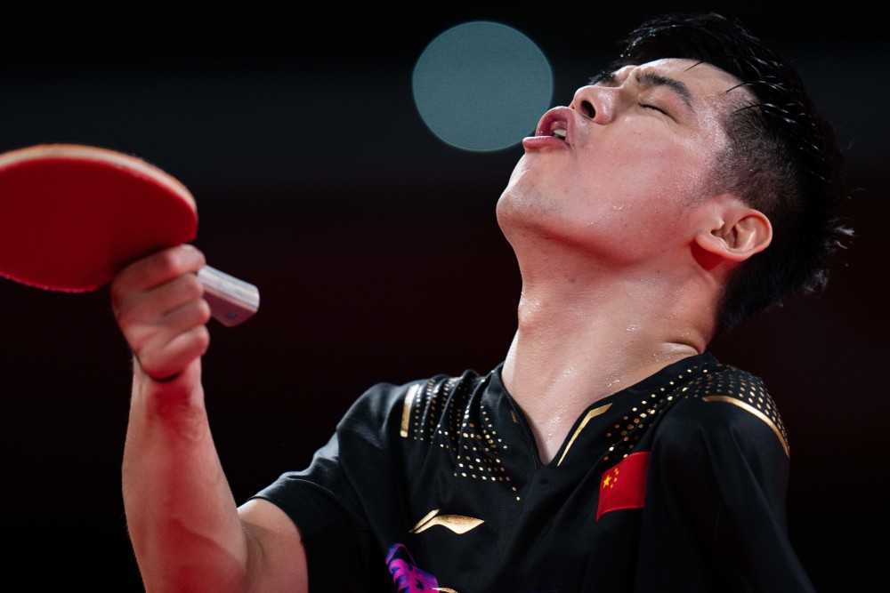 (东京残奥会)乒乓球——男子单打8级决赛:赵帅夺冠(2)
