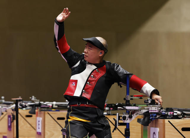 董超夺中国射击队东京残奥首金打破残奥纪录实现个人三连冠